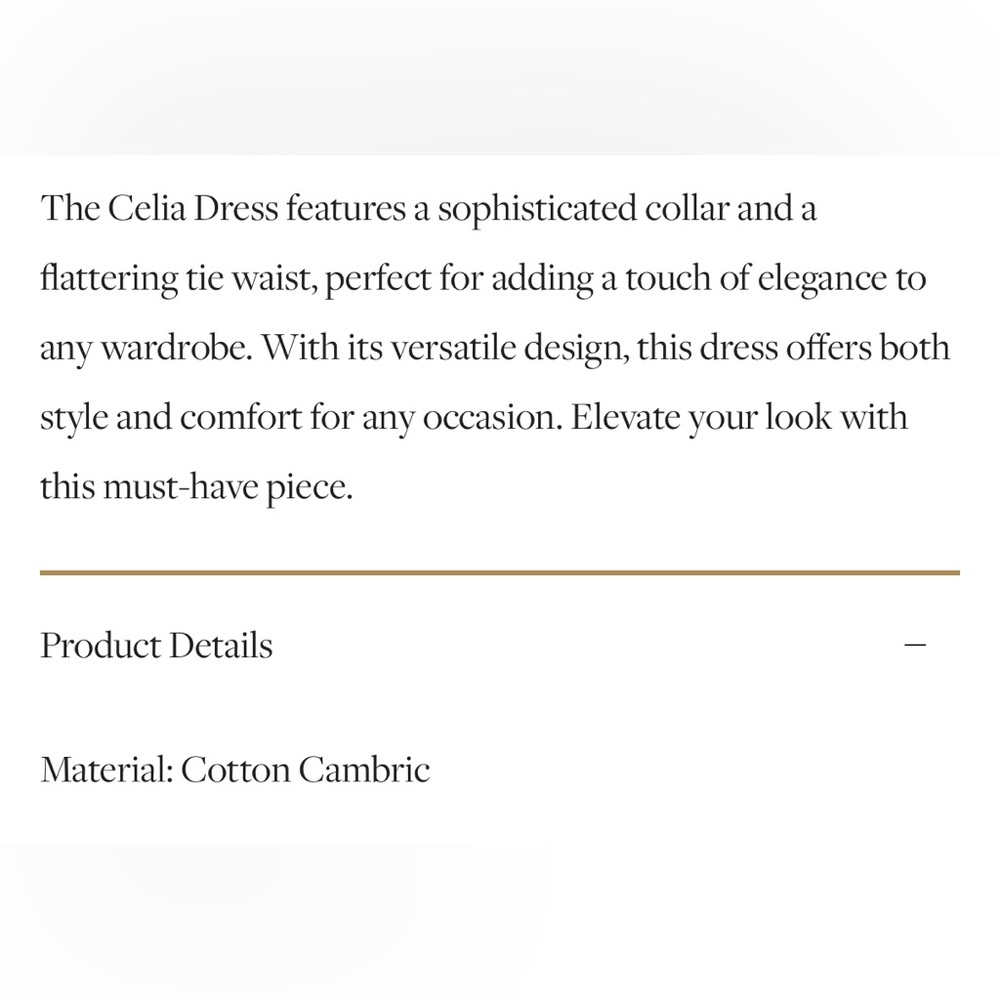 Modatrova Celia button front dress - Picture 3 of 10